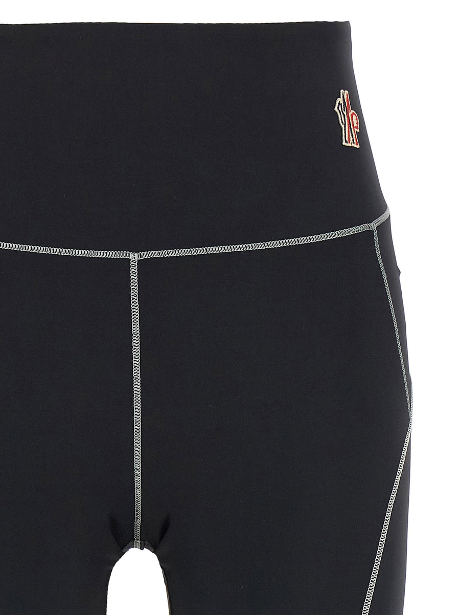 Moncler Grenoble Logo Patch Leggings