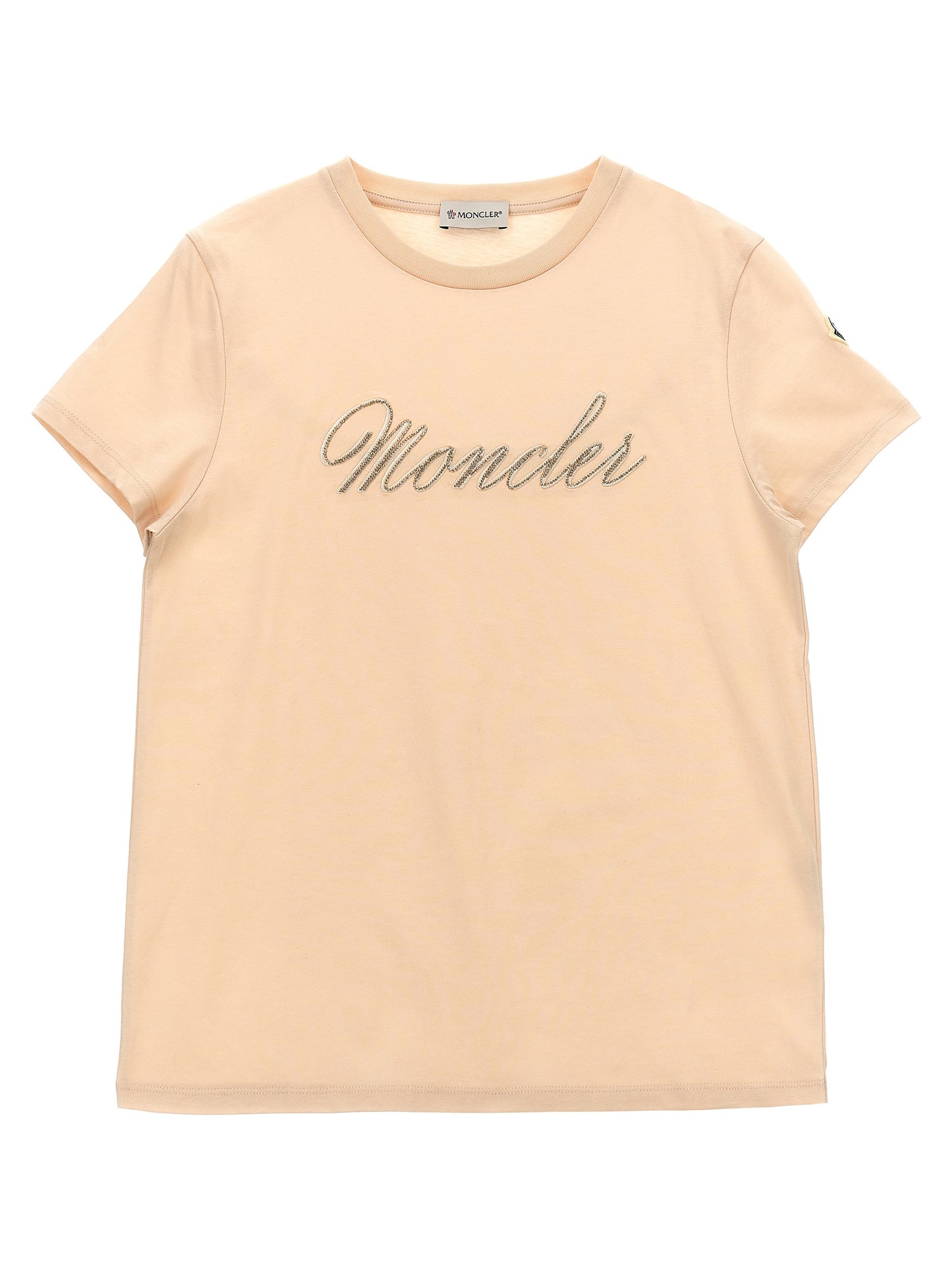 Moncler Enfant Logo Embroidery T-shirt
