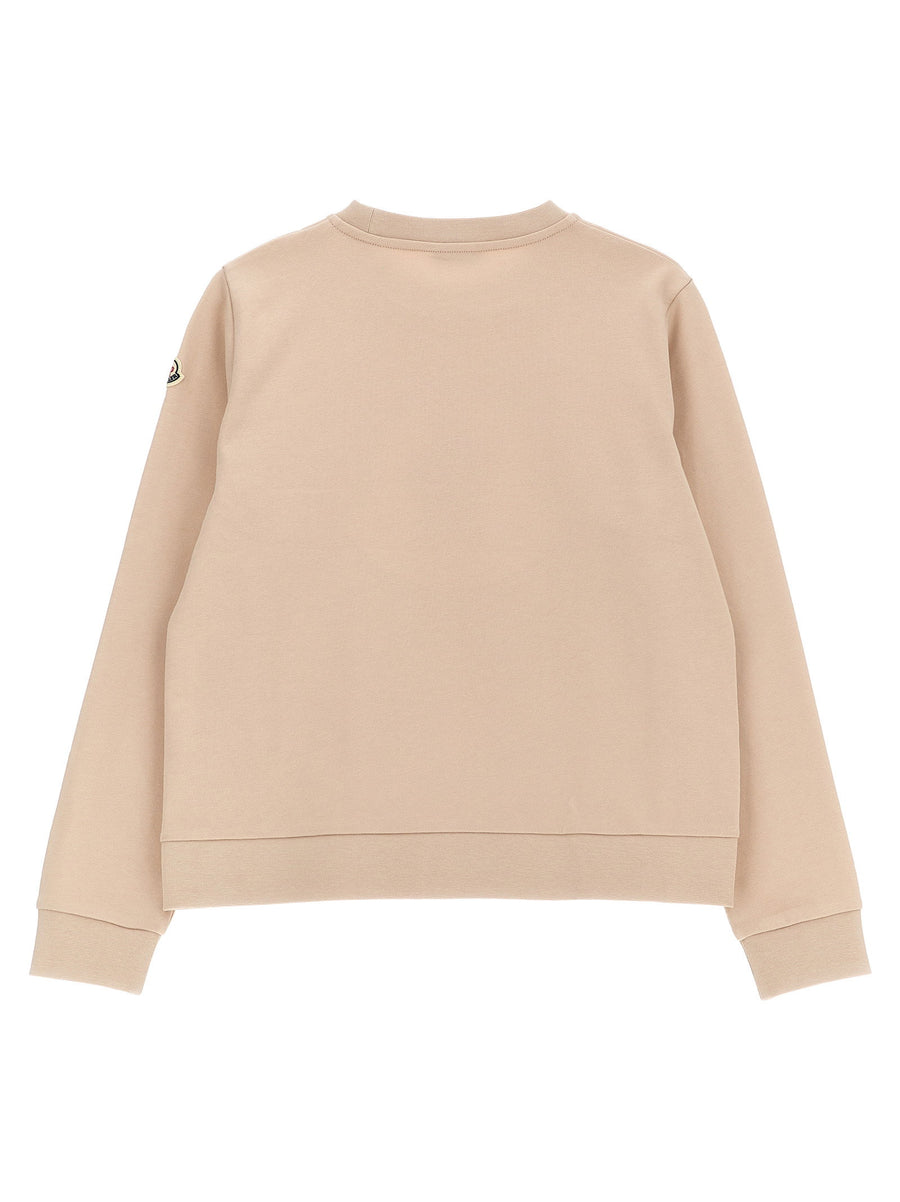 Moncler Enfant Rhinestone Logo Sweatshirt