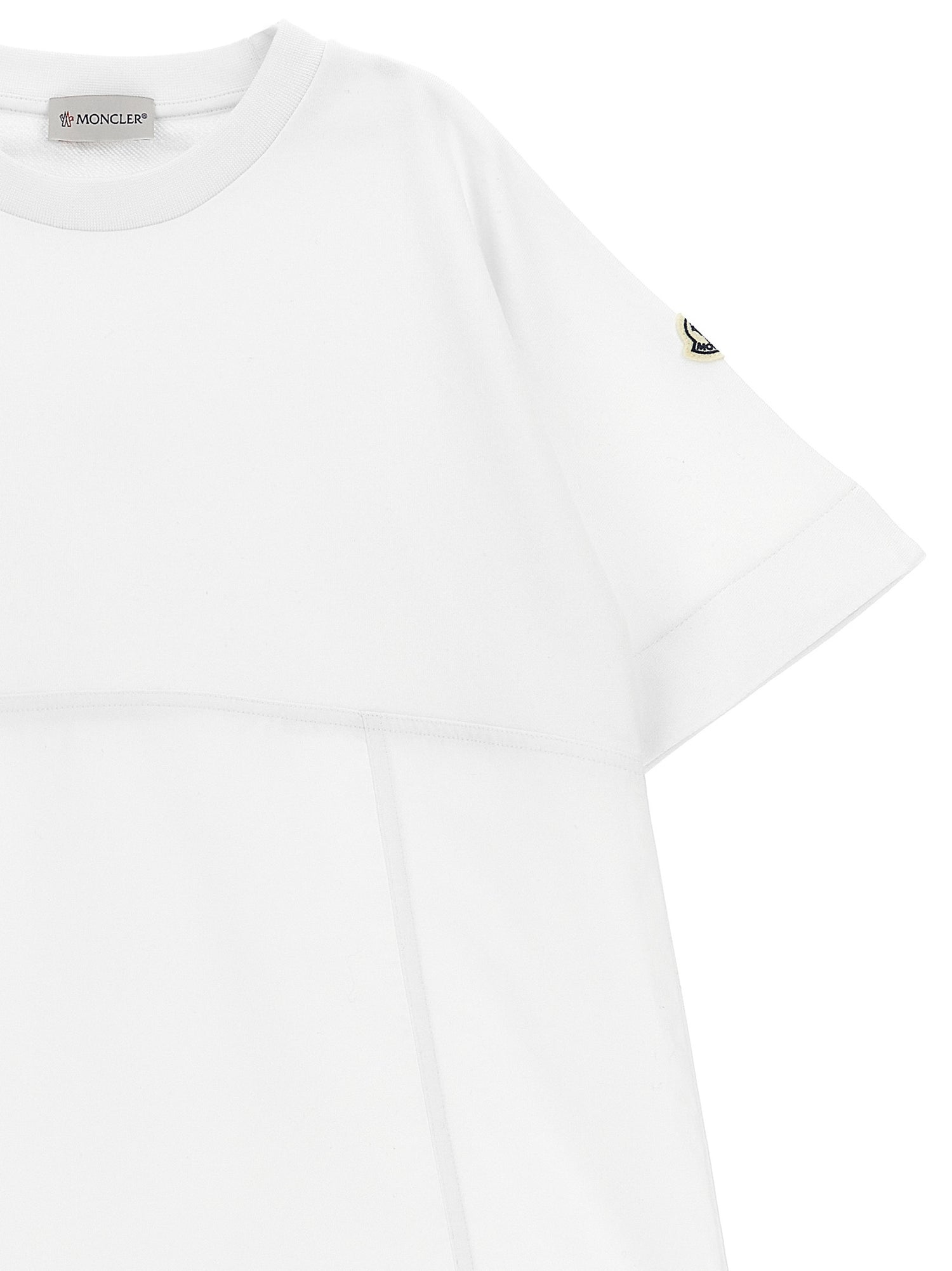 Moncler Enfant Two-material Dress