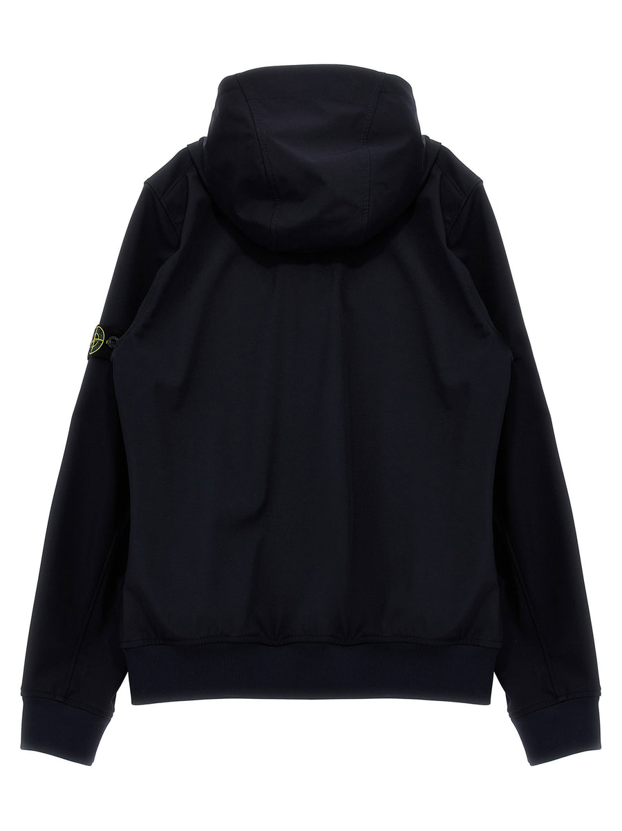 Stone Island Junior Light Soft Shell-r E.dye® Technology Jacket