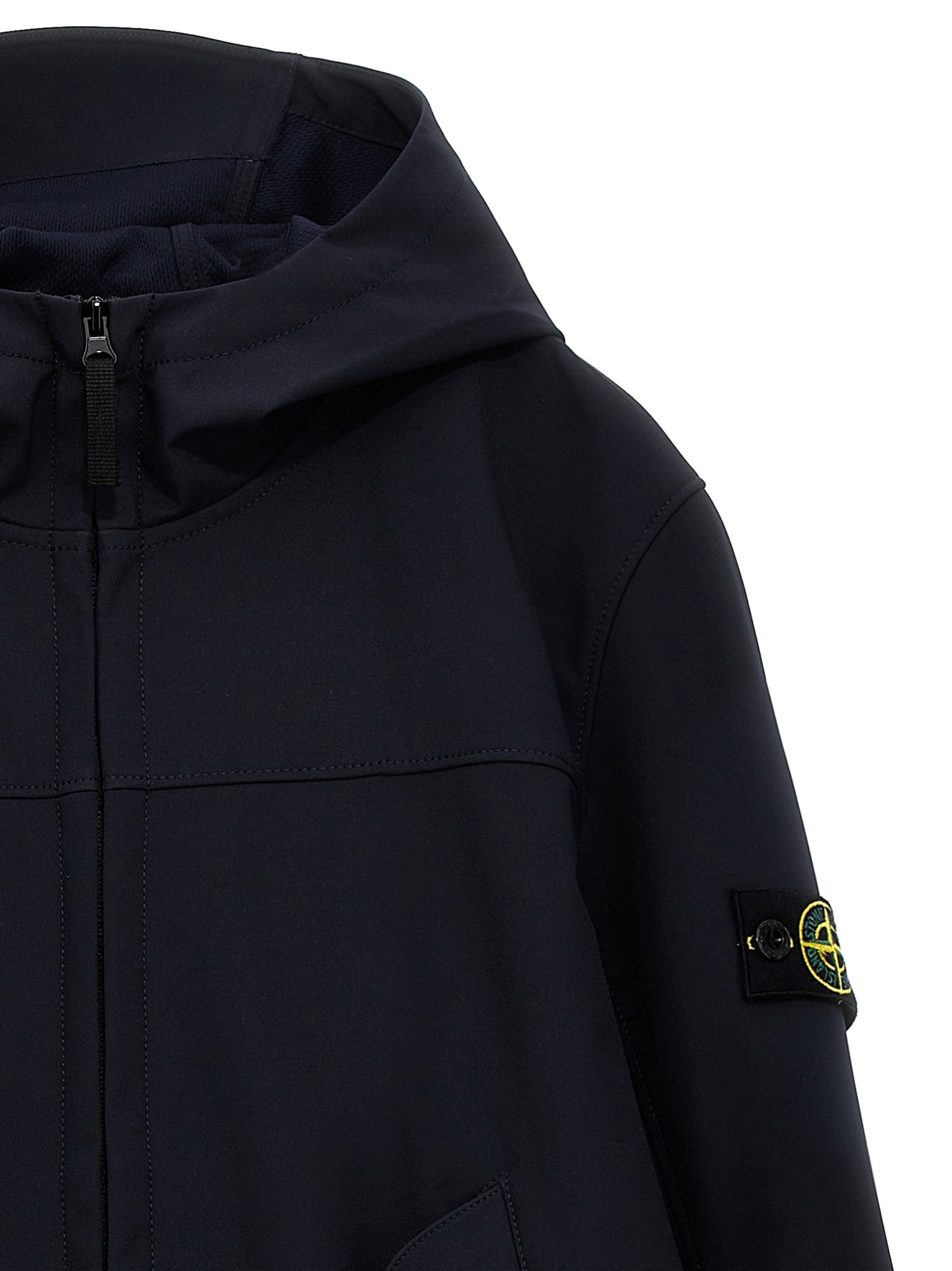 Stone Island Junior Light Soft Shell-r E.dye® Technology Jacket
