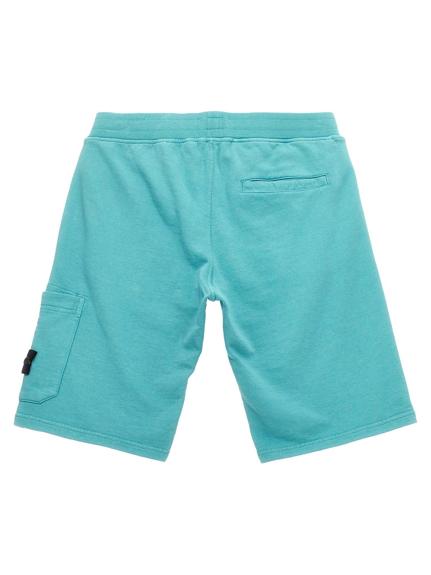 Stone Island Junior Cargo Badge Logo Bermuda Shorts