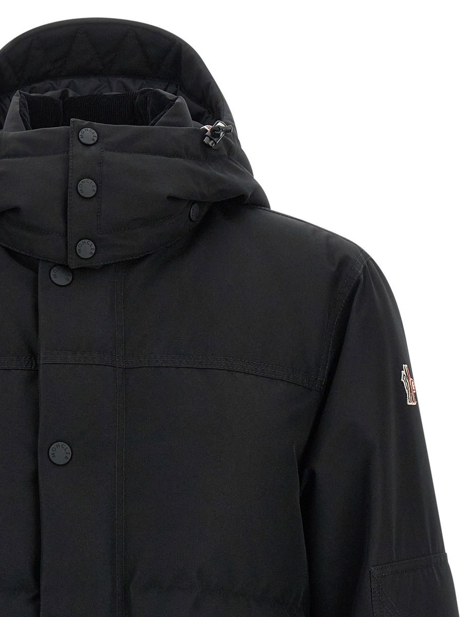 Moncler Grenoble Elfin Down Jacket For Men Premium Water Repellent Tech Fabric Goose Down Warmth