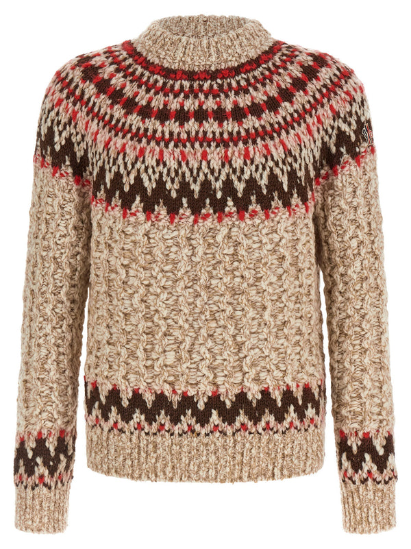 Moncler Grenoble Alpaca And Silk Sweater