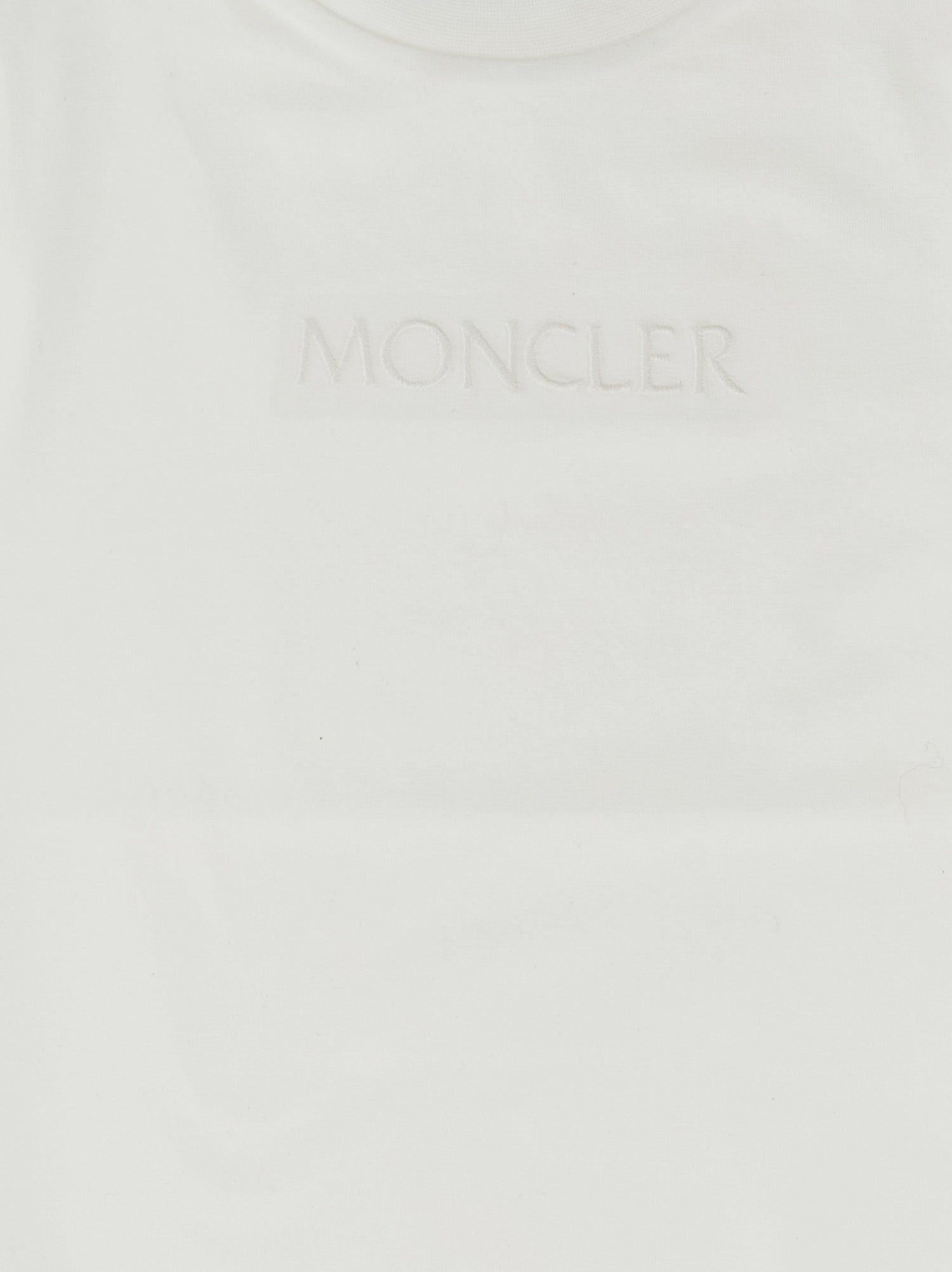 Moncler Enfant Logo Embroidery T-shirt