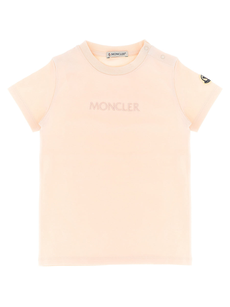 Moncler Enfant Logo Embroidery T-shirt