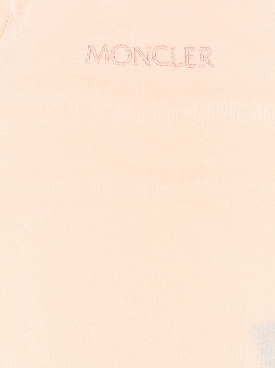 Moncler Enfant Logo Embroidery T-shirt