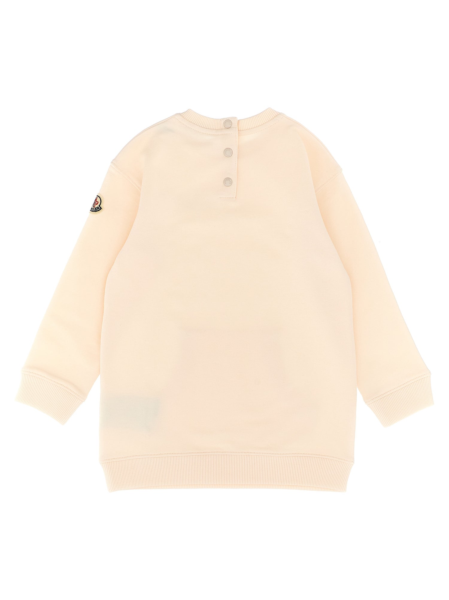 Moncler Enfant Logo Embroidery Dress