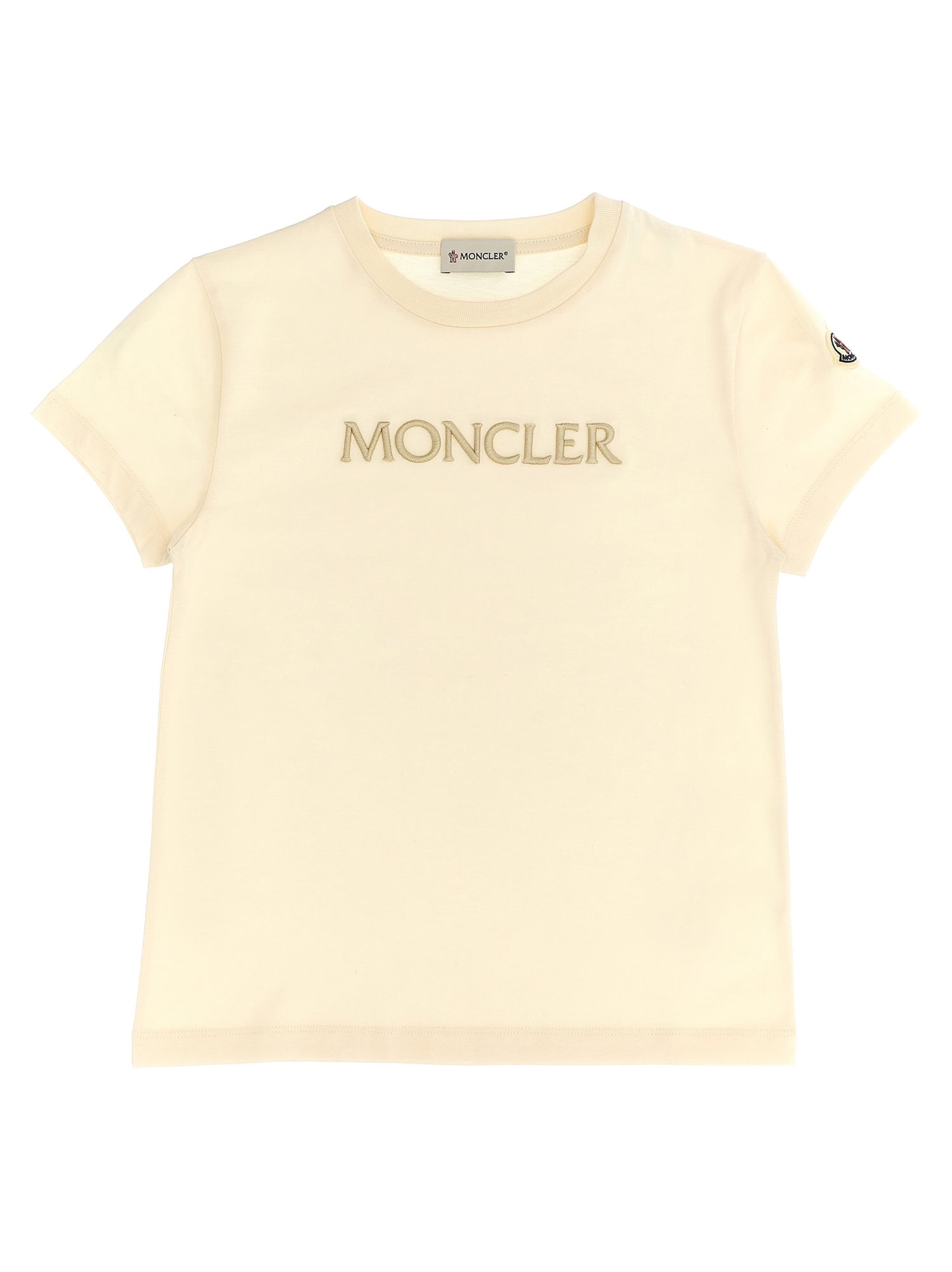 Moncler Enfant Logo Embroidery T-shirt