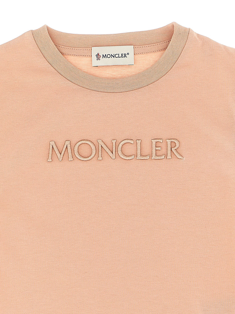 Moncler Enfant Logo Embroidery T-shirt