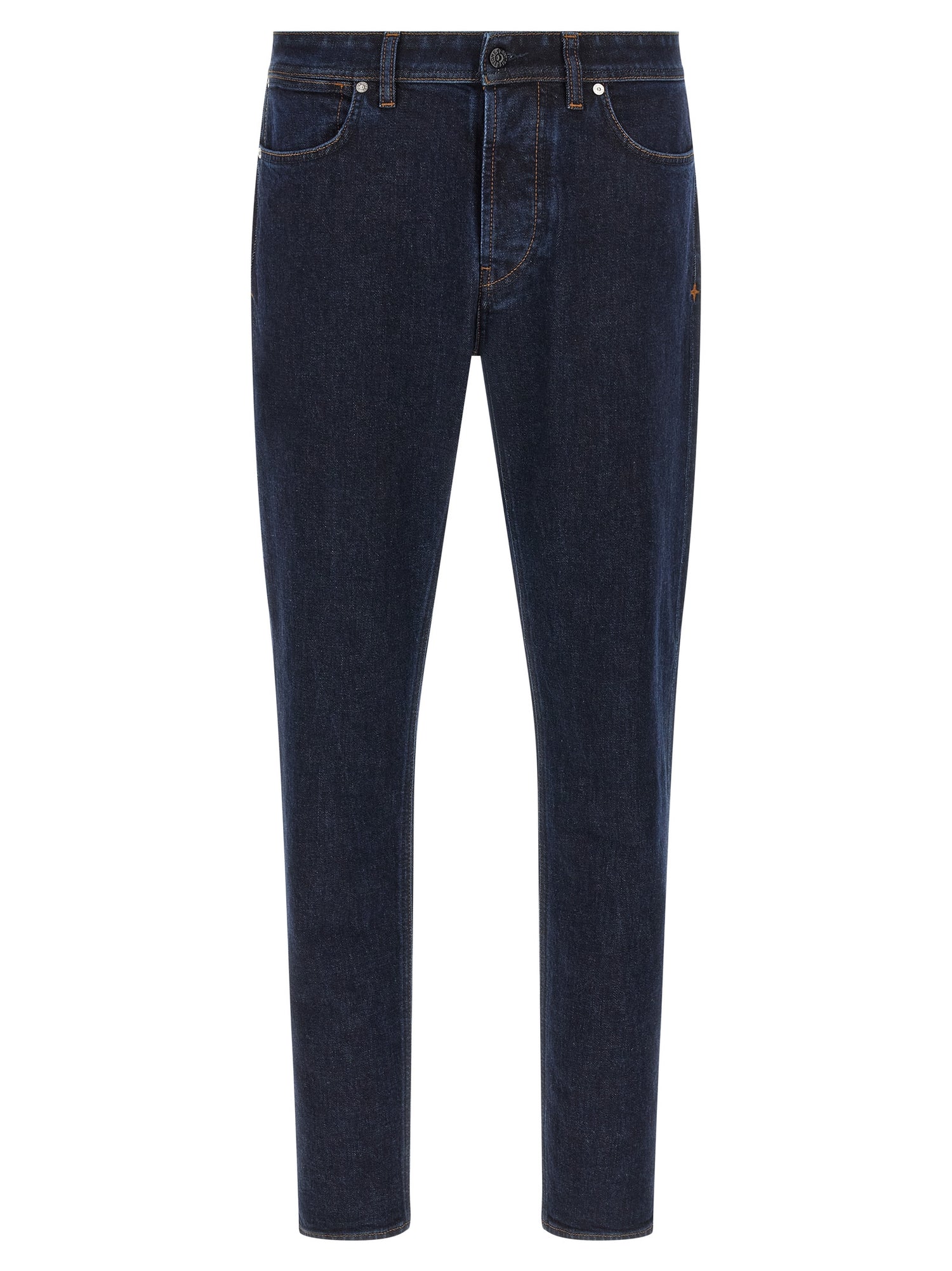 Stone Island Indigo Denim-rinsed Jeans