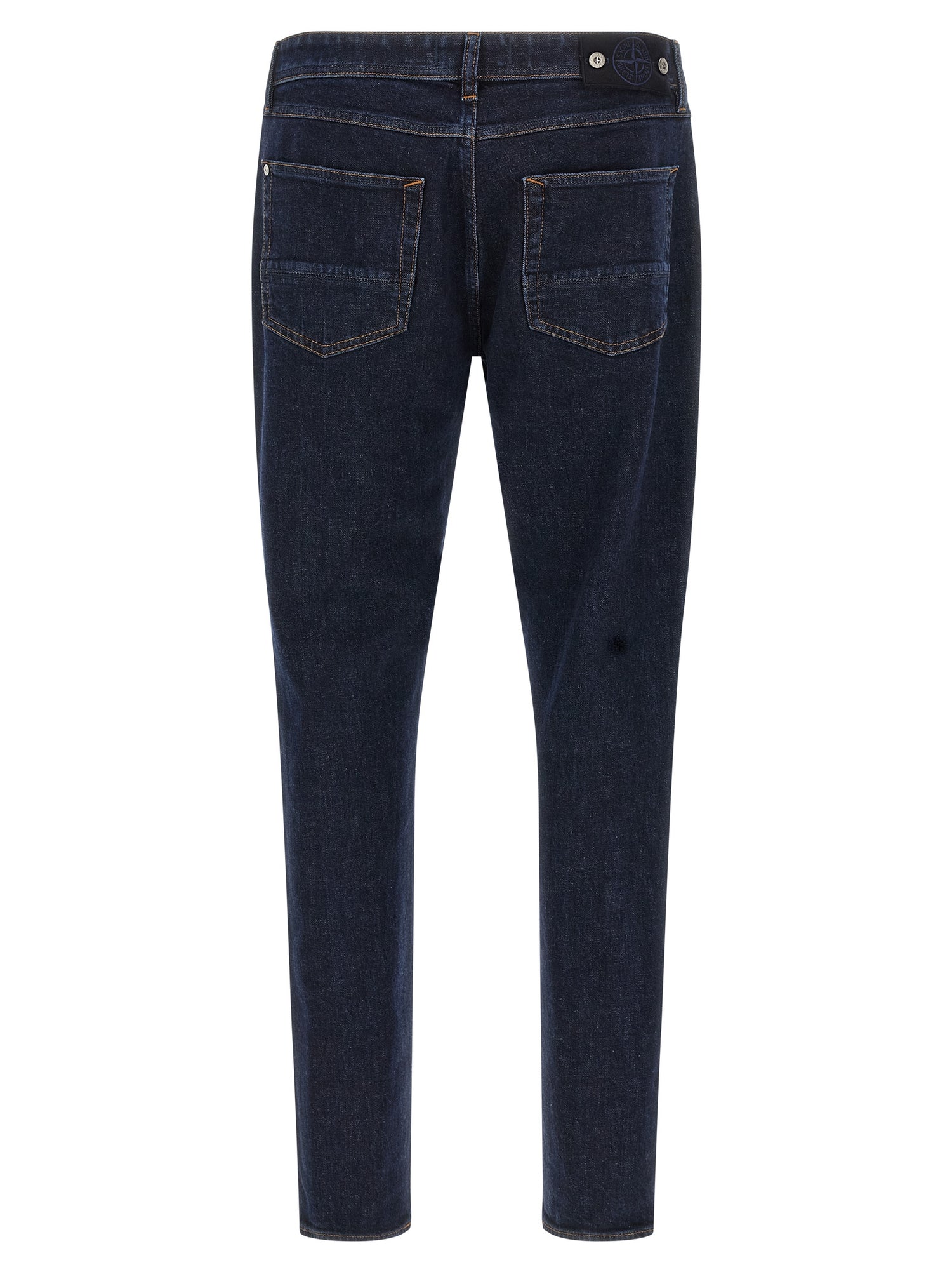 Stone Island Indigo Denim-rinsed Jeans