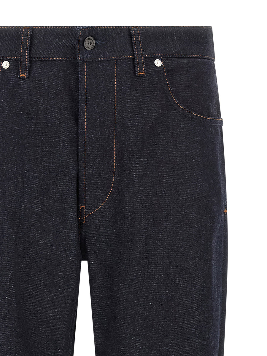 Stone Island Indigo Denim-rinsed Jeans