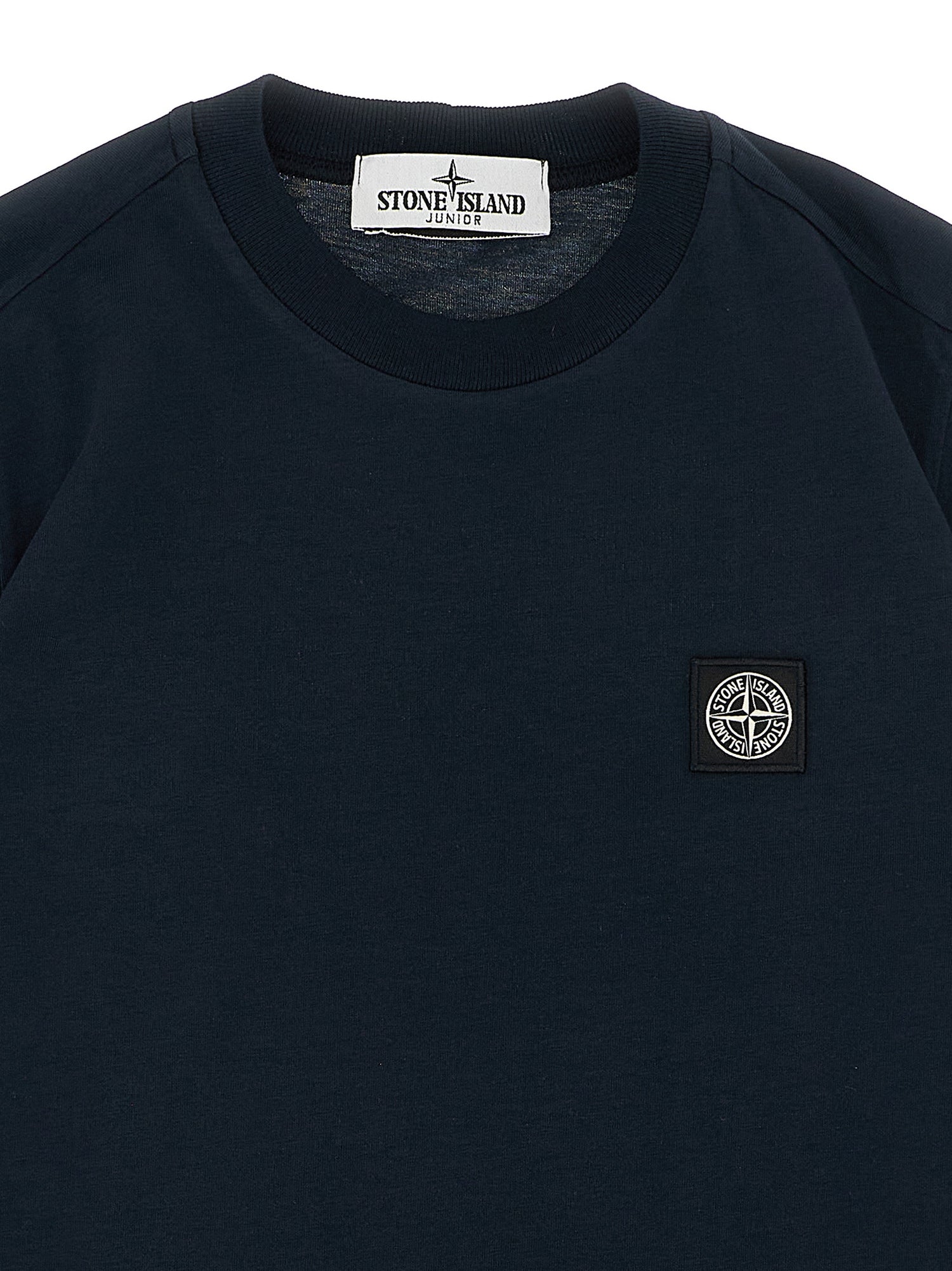 Stone Island Junior Logo Patch T-shirt