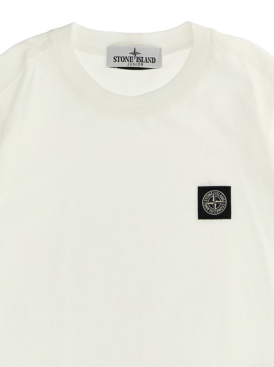 Stone Island Junior Logo Patch T-shirt
