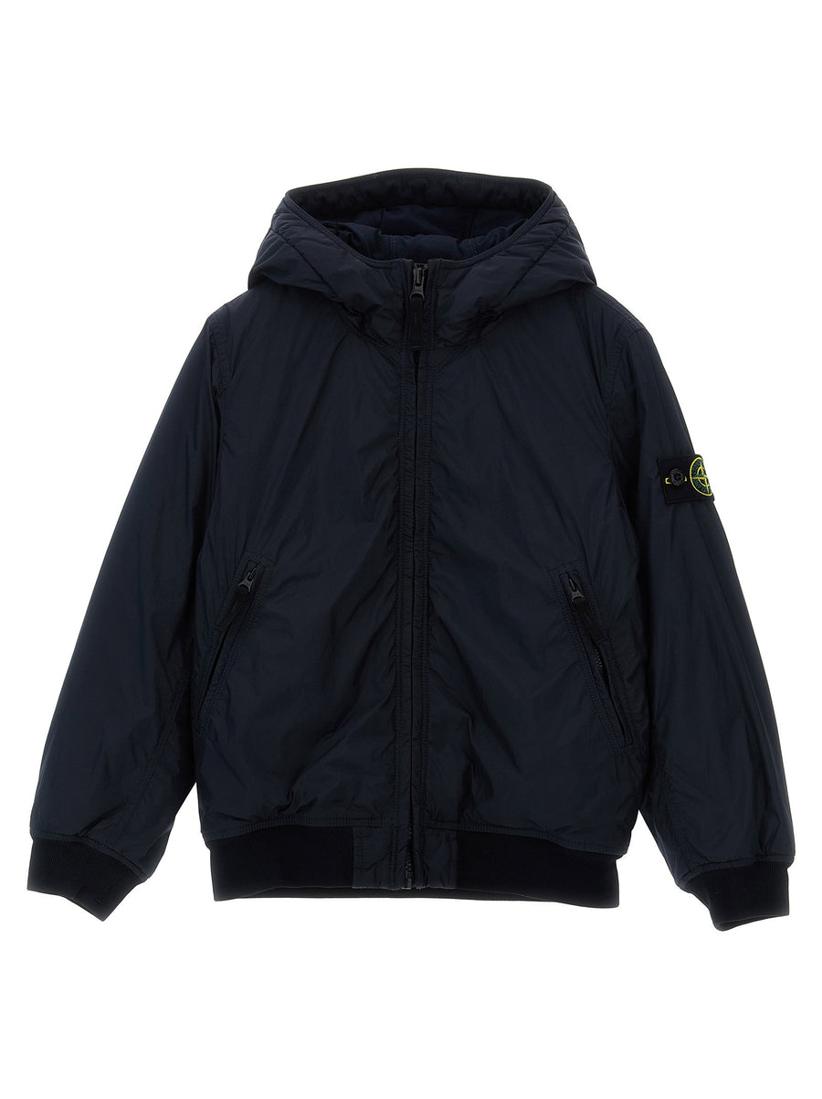 Stone Island Junior Logo Badge Jacket