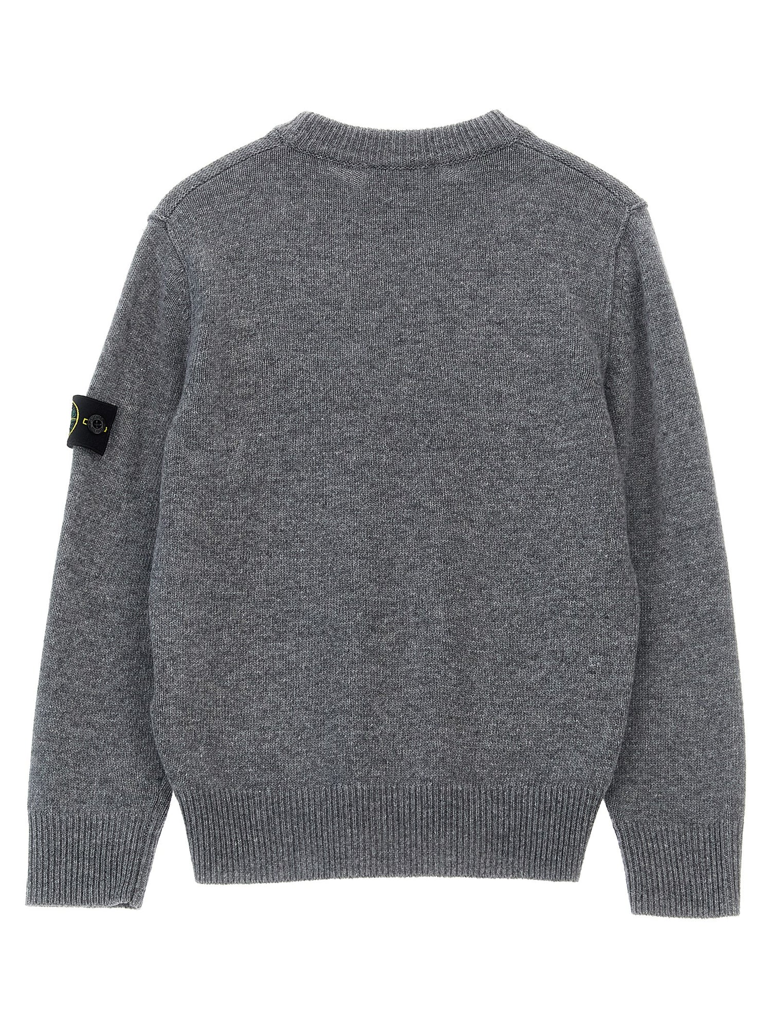 Stone Island Junior Logo Badge Sweater