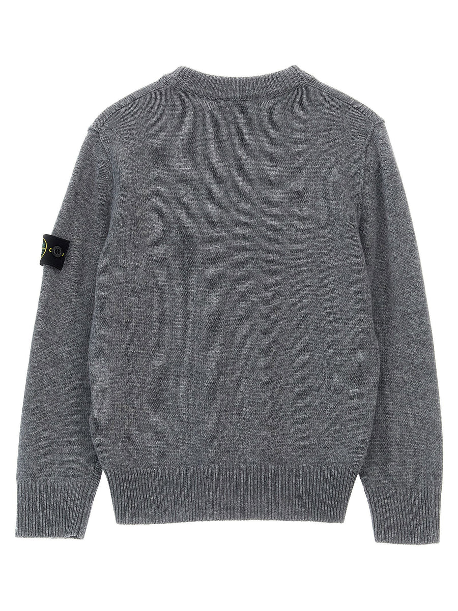 Stone Island Junior Logo Badge Sweater