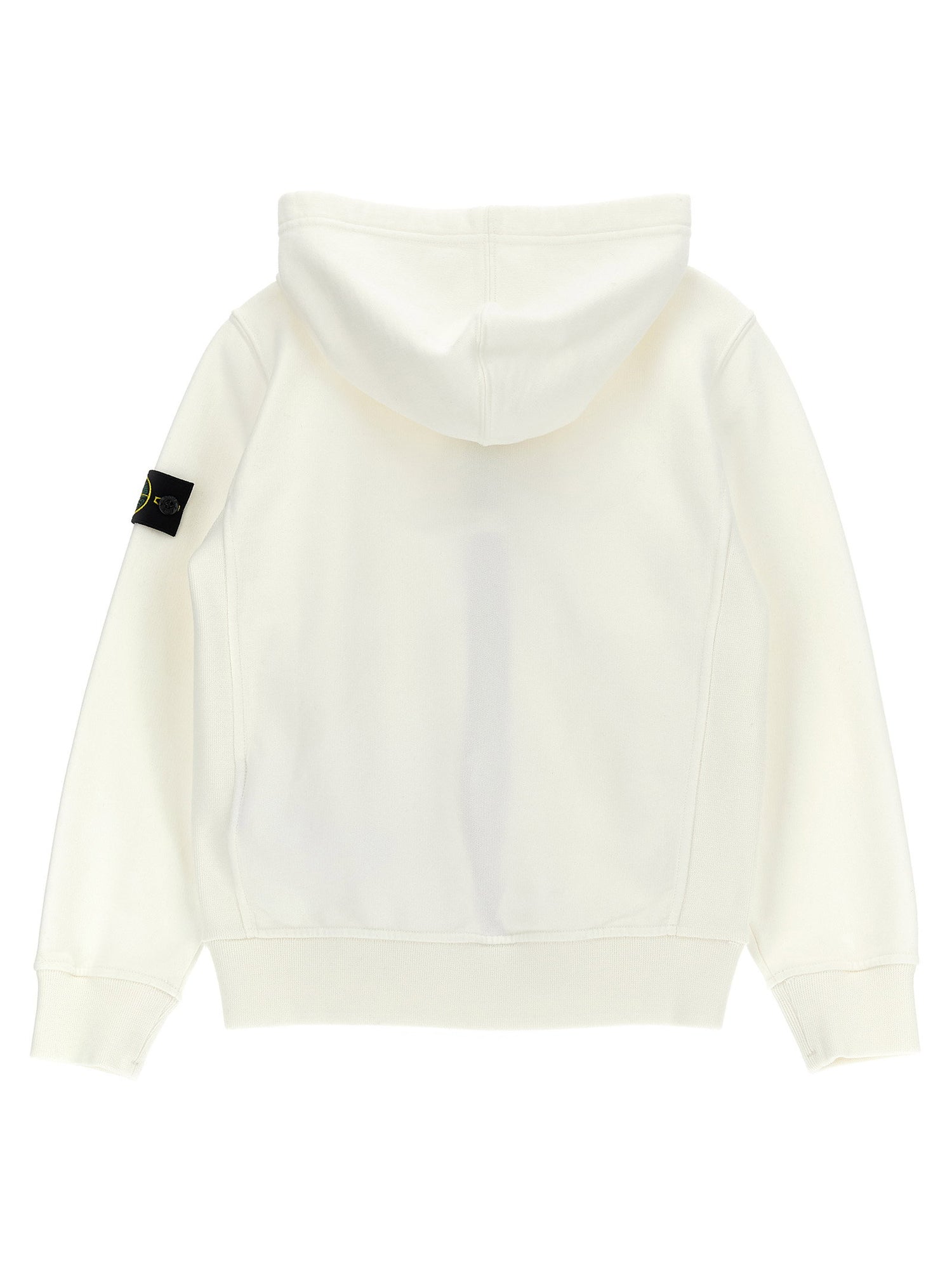 Stone Island Junior Logo Badge Hoodie