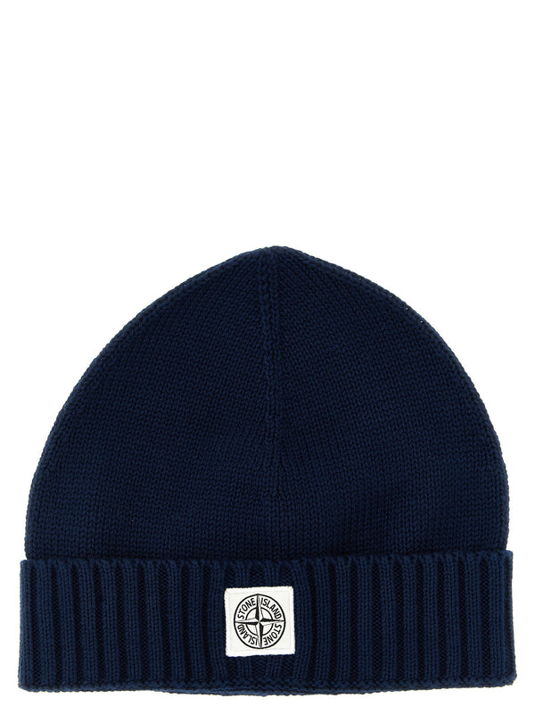 Stone Island Junior Logo Patch Beanie