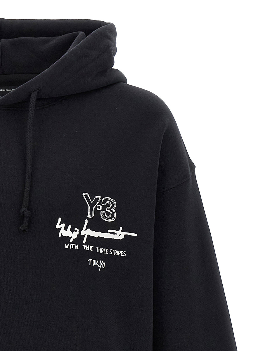 Y-3 Graphic Ft Hoodie