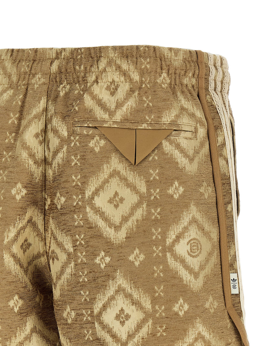 Adidas Originals Clot Bermuda Shorts By Edison Chen For Men Recycled Polyester Heritage Jacquard Versatile Summer Wear