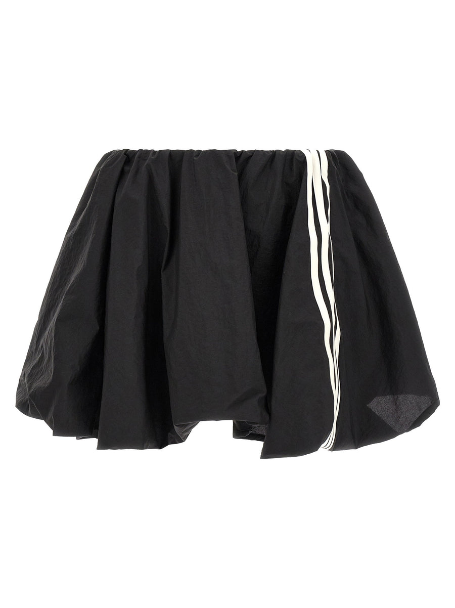 Y-3 Balloon Skirt With Shorts Ultralight Nylon Water Repellent Black