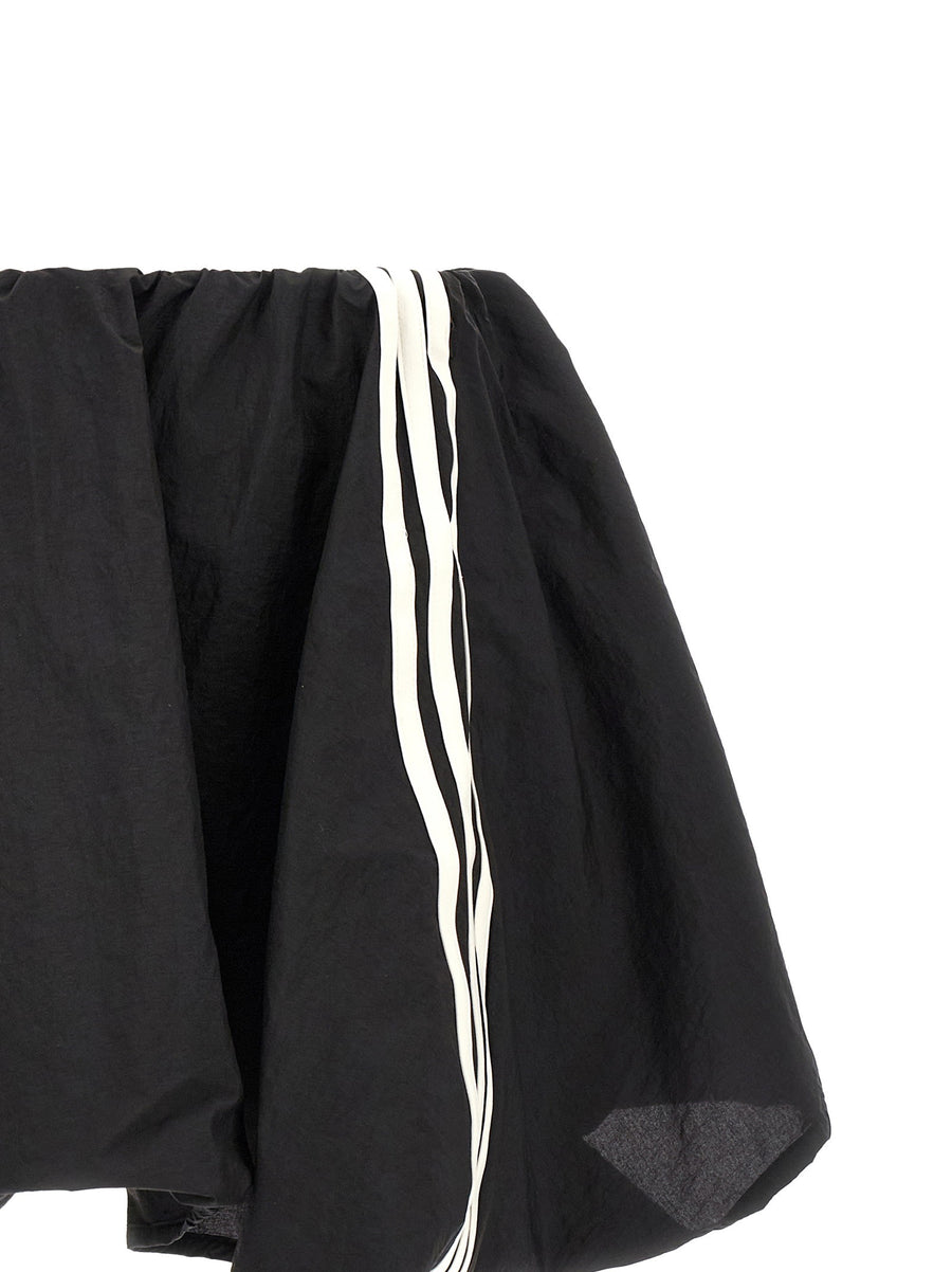 Y-3 Balloon Skirt With Shorts Ultralight Nylon Water Repellent Black