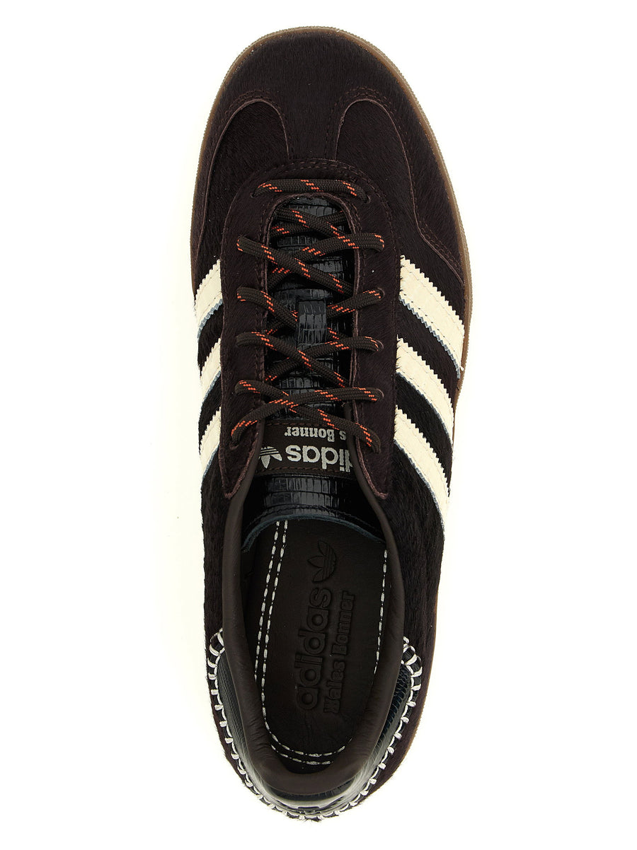 Adidas Originals Gazelle Pony Sneakers By Wales Bonner Brown Pony Hair