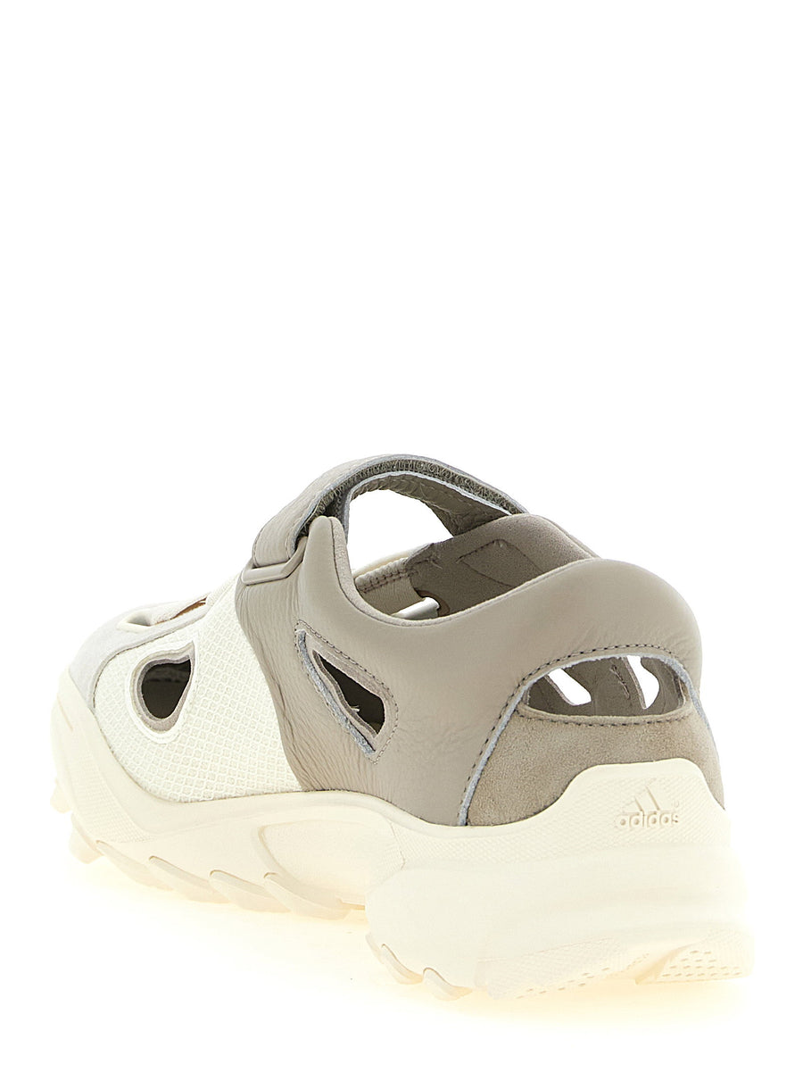 Y3 GSG9 Sandals Luxury Leather Mesh Suede Cutout With Adjustable Velcro Strap For Women