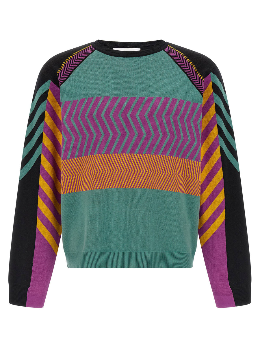 Kiko Kostadinov Gizi Panelled Sweater