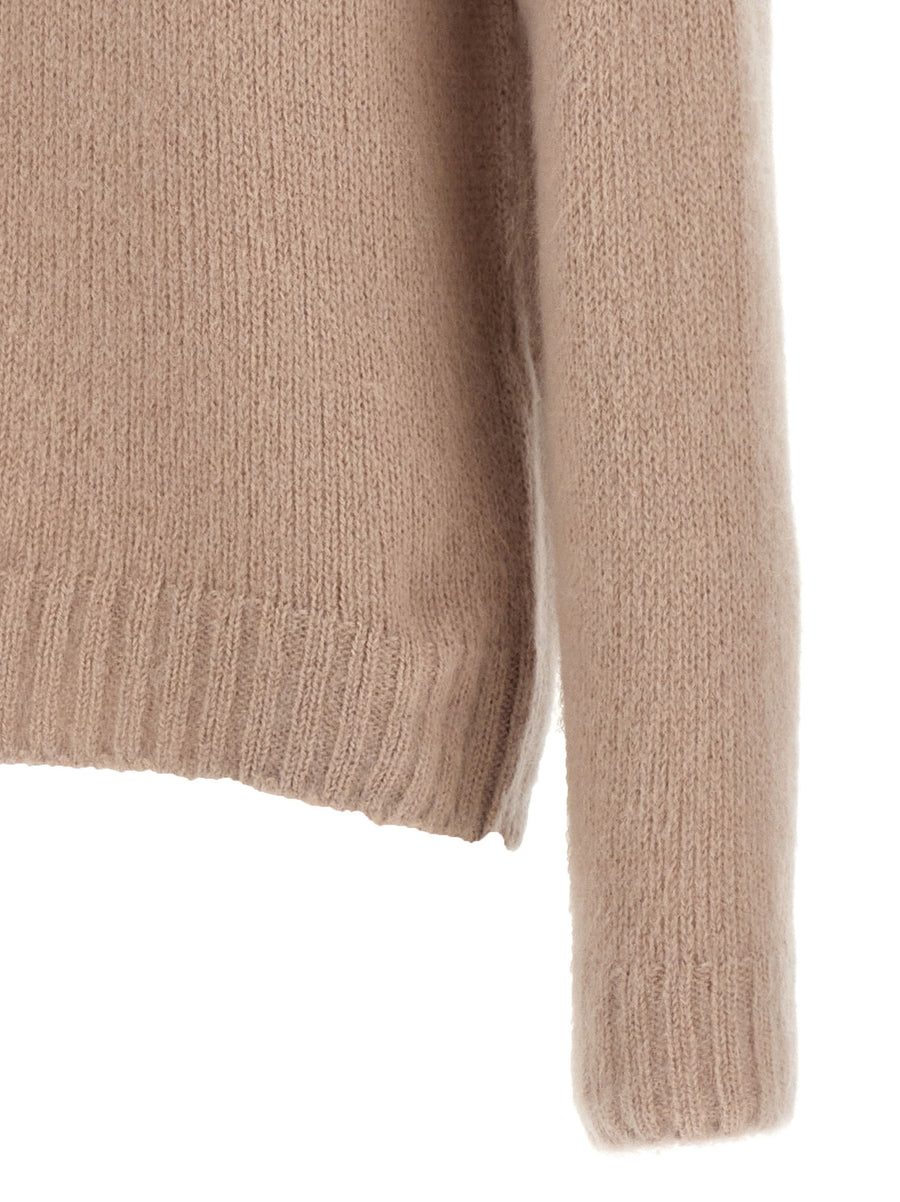 Tom Ford Mohair Sweater Lux Premium Wool Blend High Neck Layering Knit Pink For Women Winter Wardrobe Essential