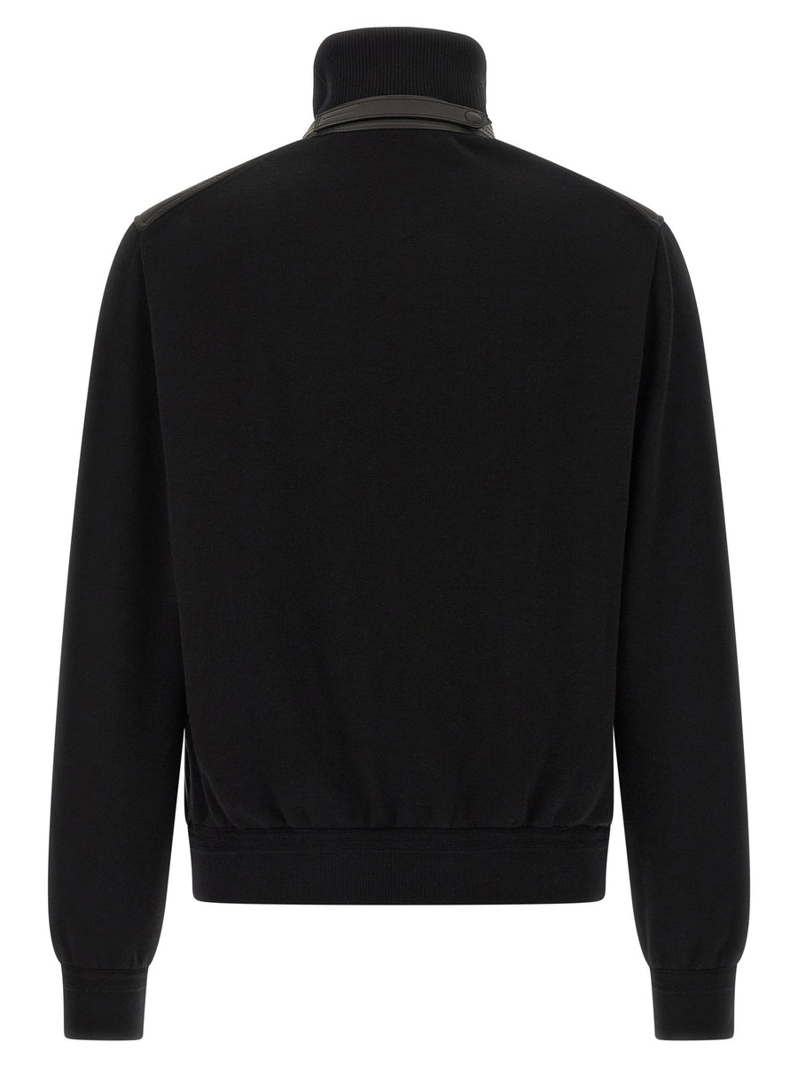 Tom Ford Merino Wool Bomber Jacket For Women And Men Luxury Extra Fine Merino Wool City Ready Style