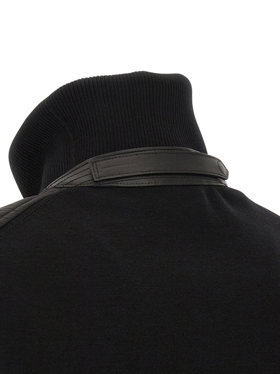 Tom Ford Merino Wool Bomber Jacket For Women And Men Luxury Extra Fine Merino Wool City Ready Style
