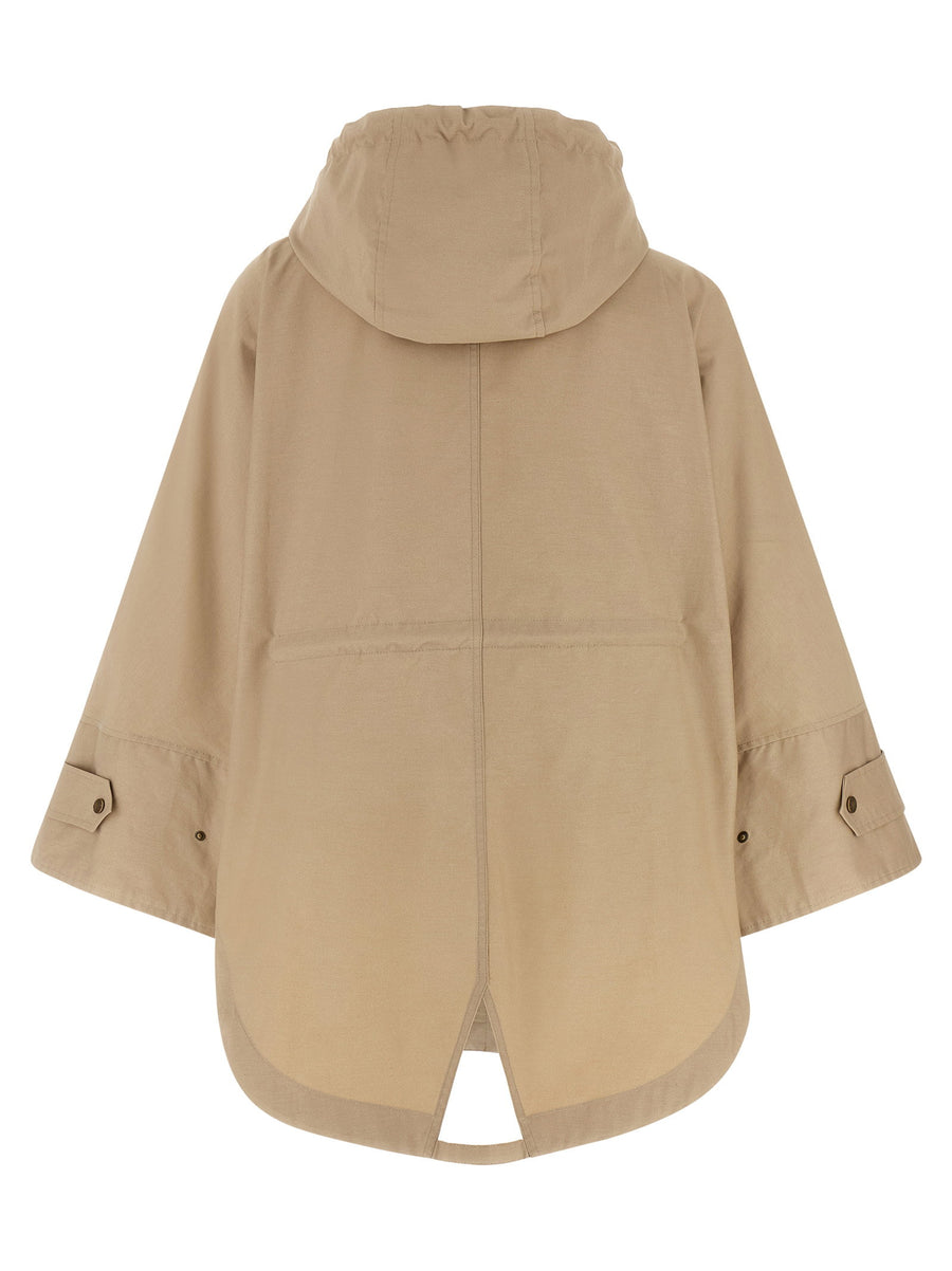 Moncler Brunnera Parka Women Water Repellent Hooded Coat Weather Ready Luxury Outerwear