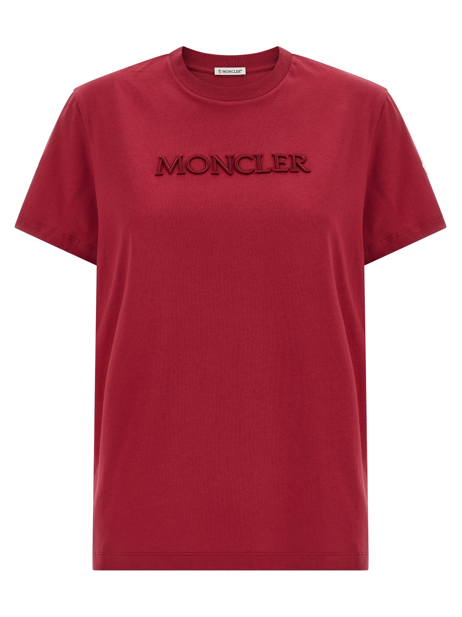 Moncler Logo Embroidery T-shirt