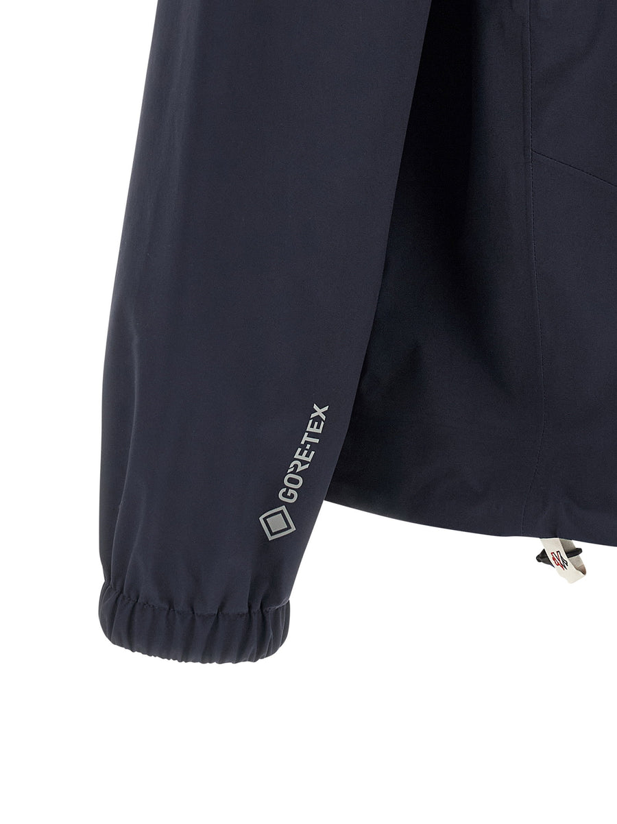 Moncler Grenoble Shipton Shell Jacket For Men Breathable Water Repellent Gore Tex 3L Packable Outerwear