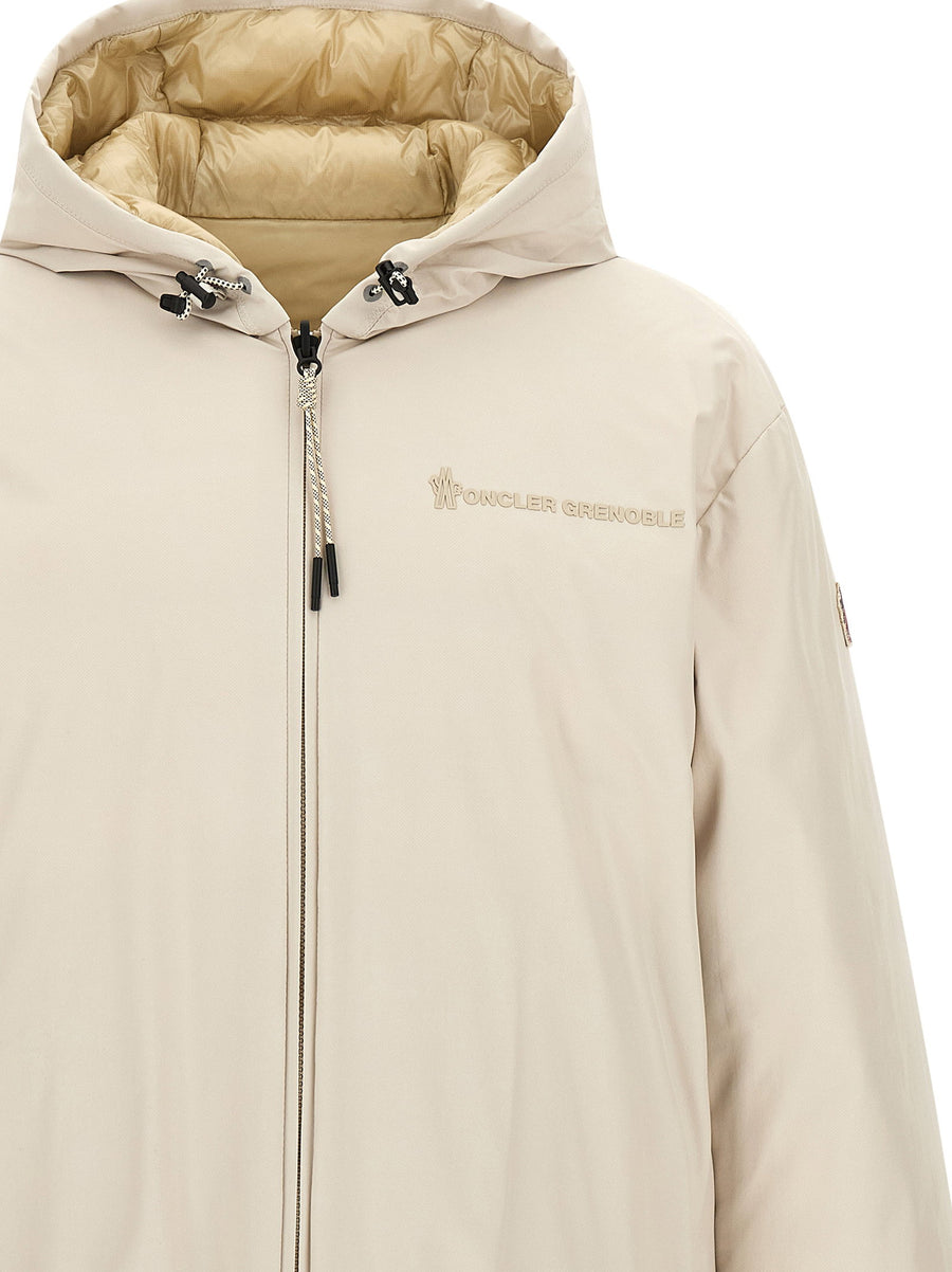Moncler Grenoble Berguns Reversible Down Jacket For Men Two In One Lightweight Warmth