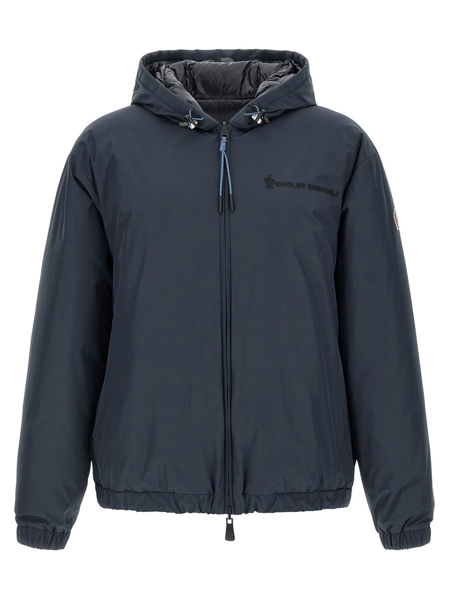 Moncler Grenoble Berguns Reversible Jacket Versatile For Men Water Repellent Goose Down Insulated