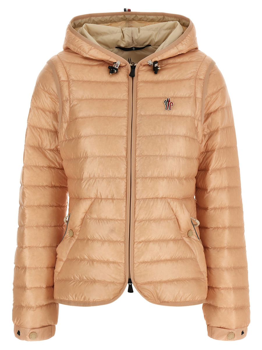 Moncler Grenoble 2-In-1 Karura Down Jacket for Women - Water-Repellent, City-Ready Luxury