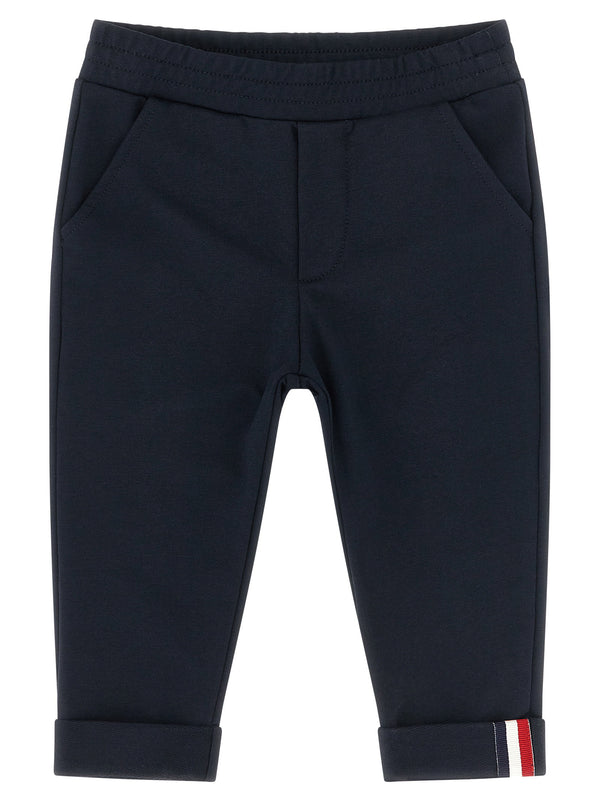Moncler Enfant Tricolor Ribbon Joggers
