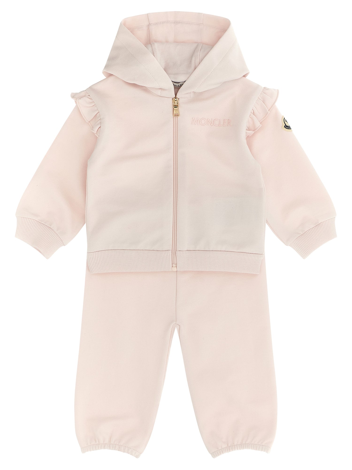 Moncler Enfant Complete Hoodie + Ruffle Joggers