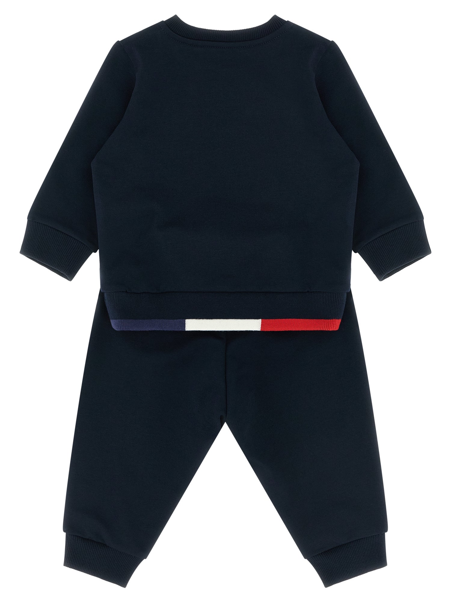 Moncler Enfant Tricolor Hem Sweatshirt + Joggers