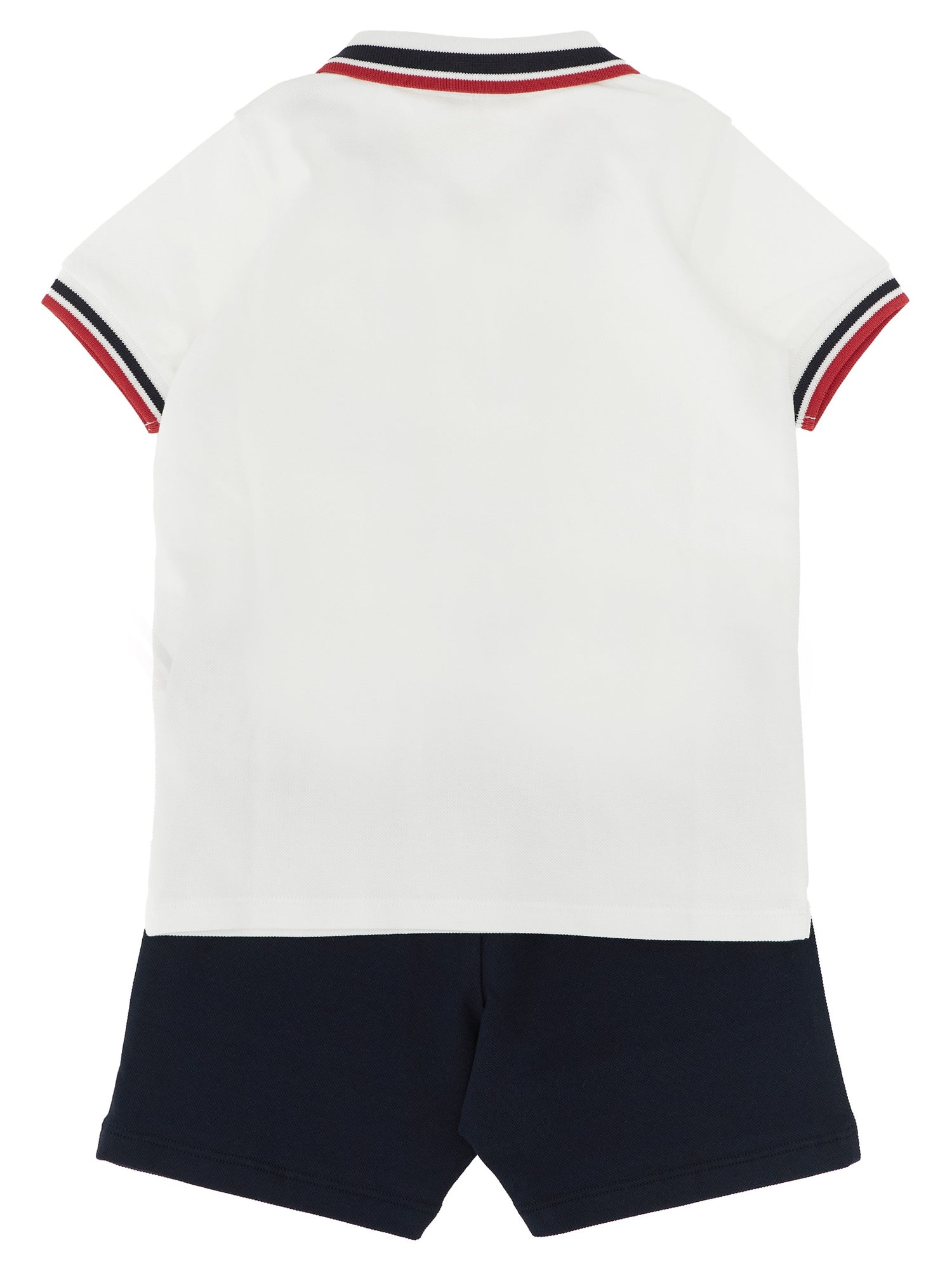Moncler Enfant Polo Kit + Cotton Bermuda Shorts