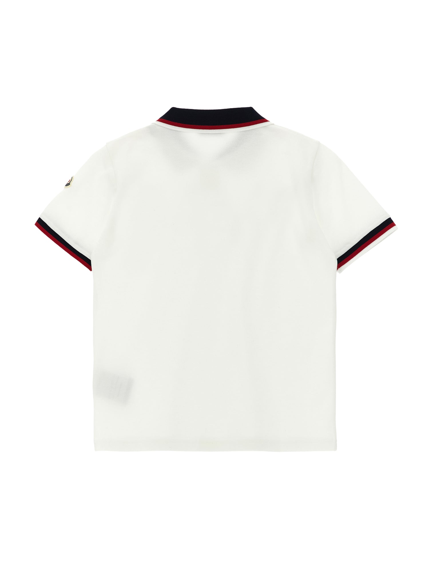 Moncler Enfant Tricolor Polo Shirt