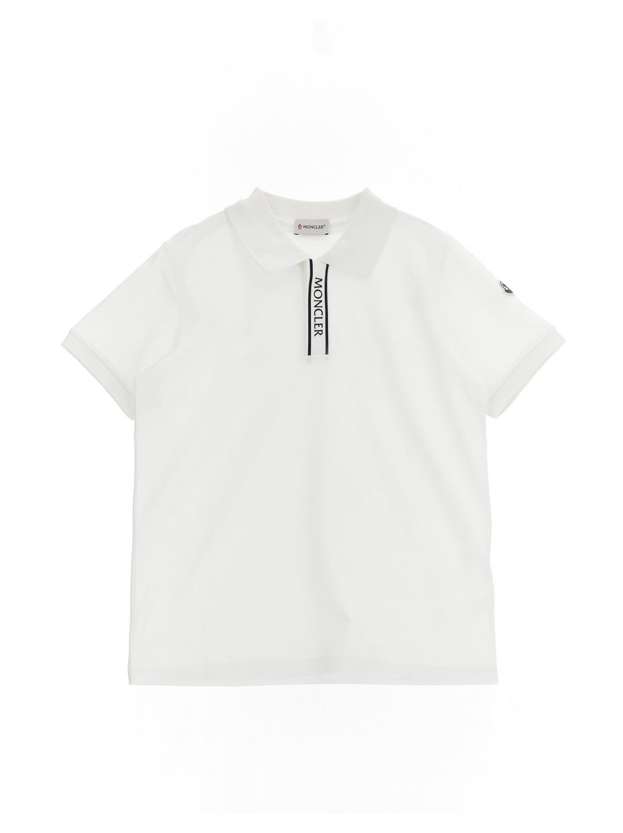 Moncler Enfant Logo Polo Shirt