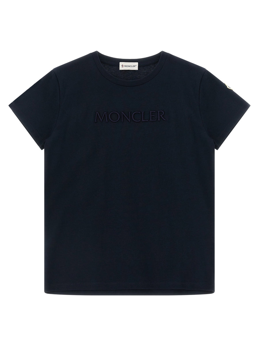 Moncler Enfant Logo Embroidery T-shirt