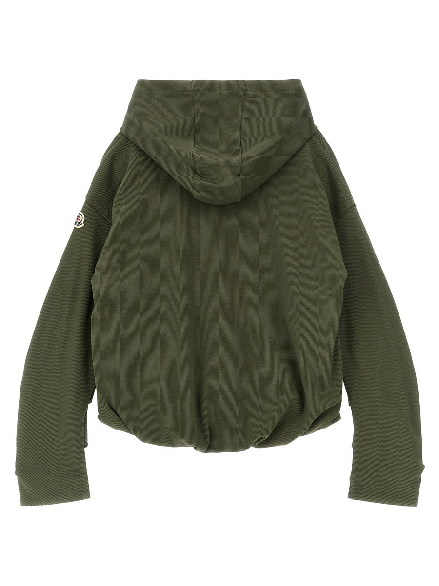 Moncler Enfant Ribbed Hoodie