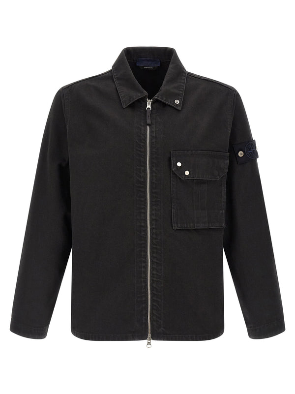 Stone Island Denim Overshirt
